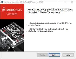 SOLIDWORKS Visualize download i instalacja - instalator