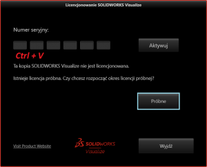 SOLIDWORKS Visualize download i instalacja - licencja próbna Visualize v1